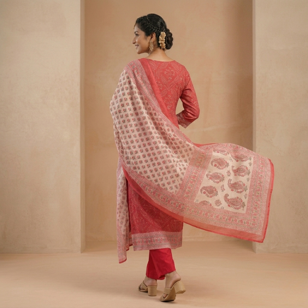 Pack Of 3 Kurta Set with Dupatta (KS-10)