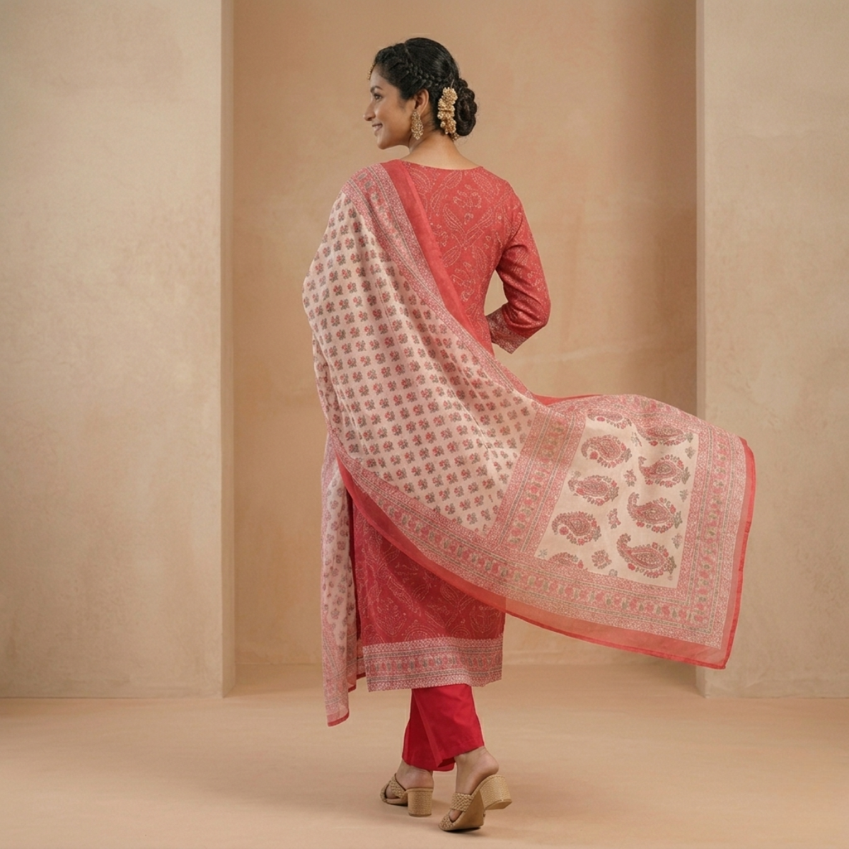 Pack Of 3 Kurta Set with Dupatta (KS-10)