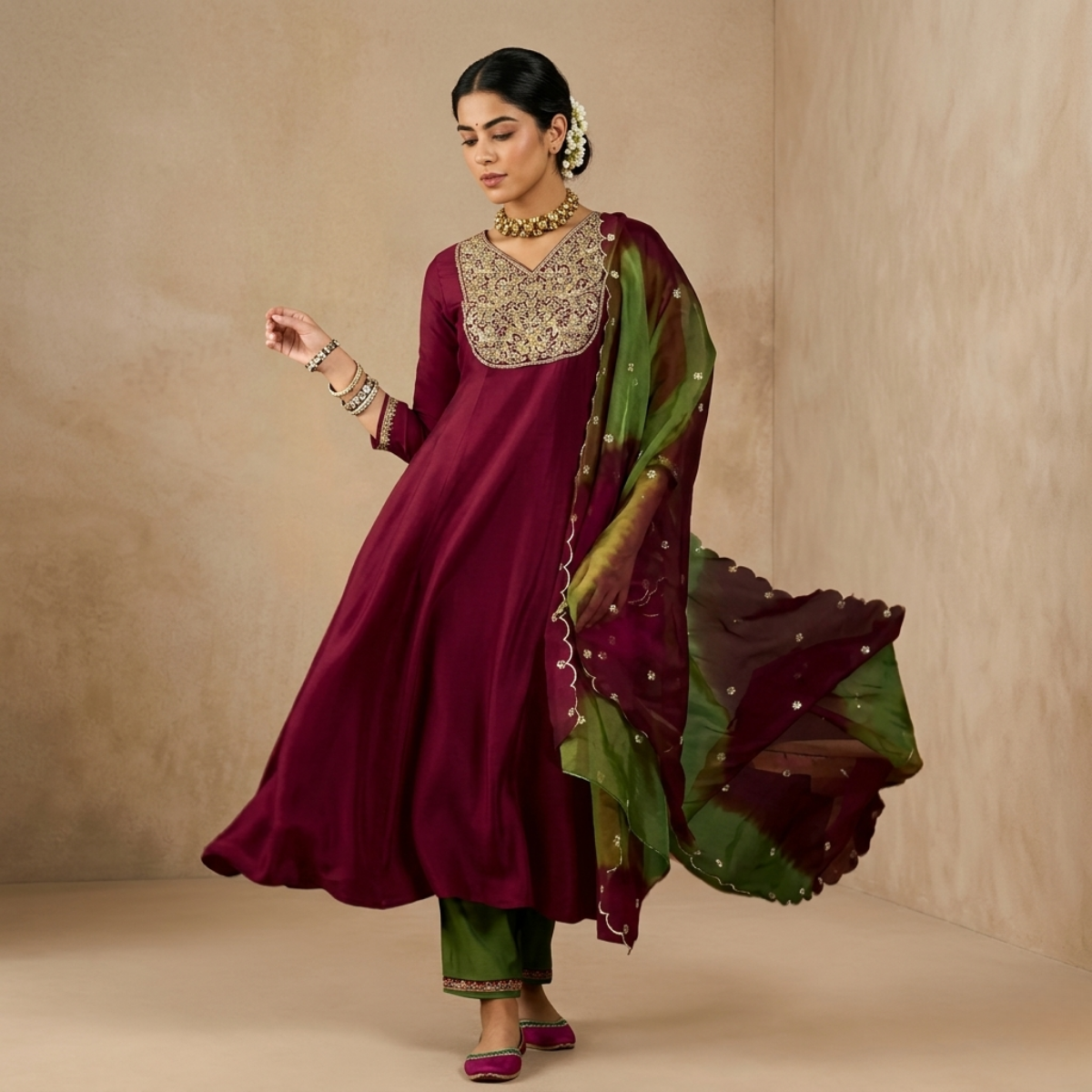 Pack Of 3 Kurta Set with Dupatta (KS-2)