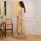 3 Combo Set Included Kurta, Pants & Dupatta with elegant prints | KS-02