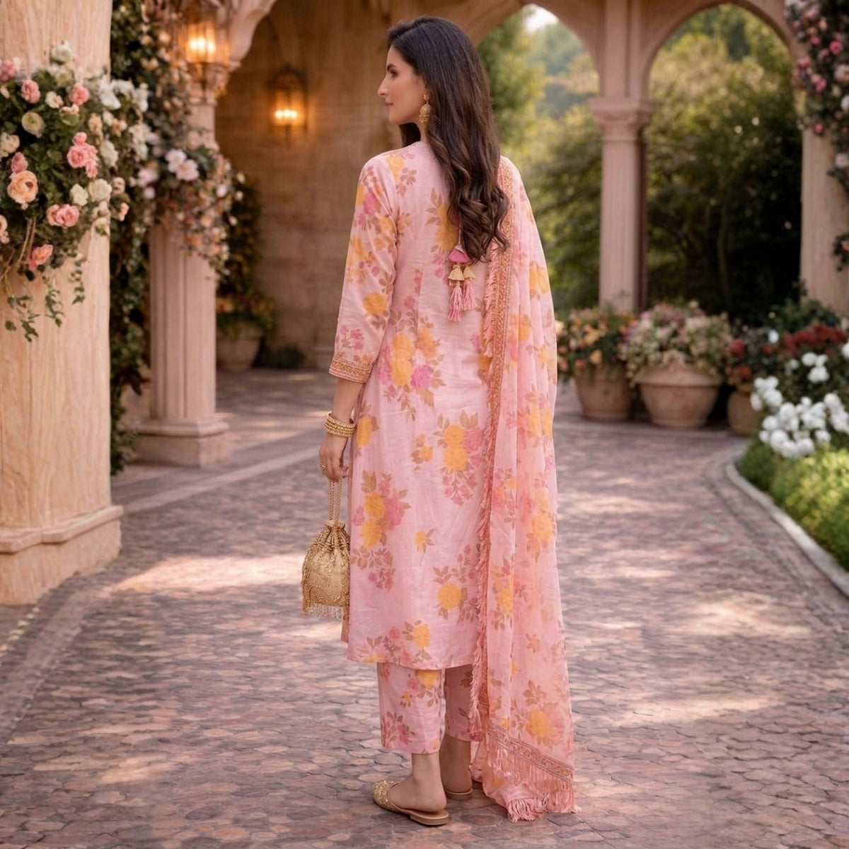 Women’s Kurta Set with Dupatta (KD-4)