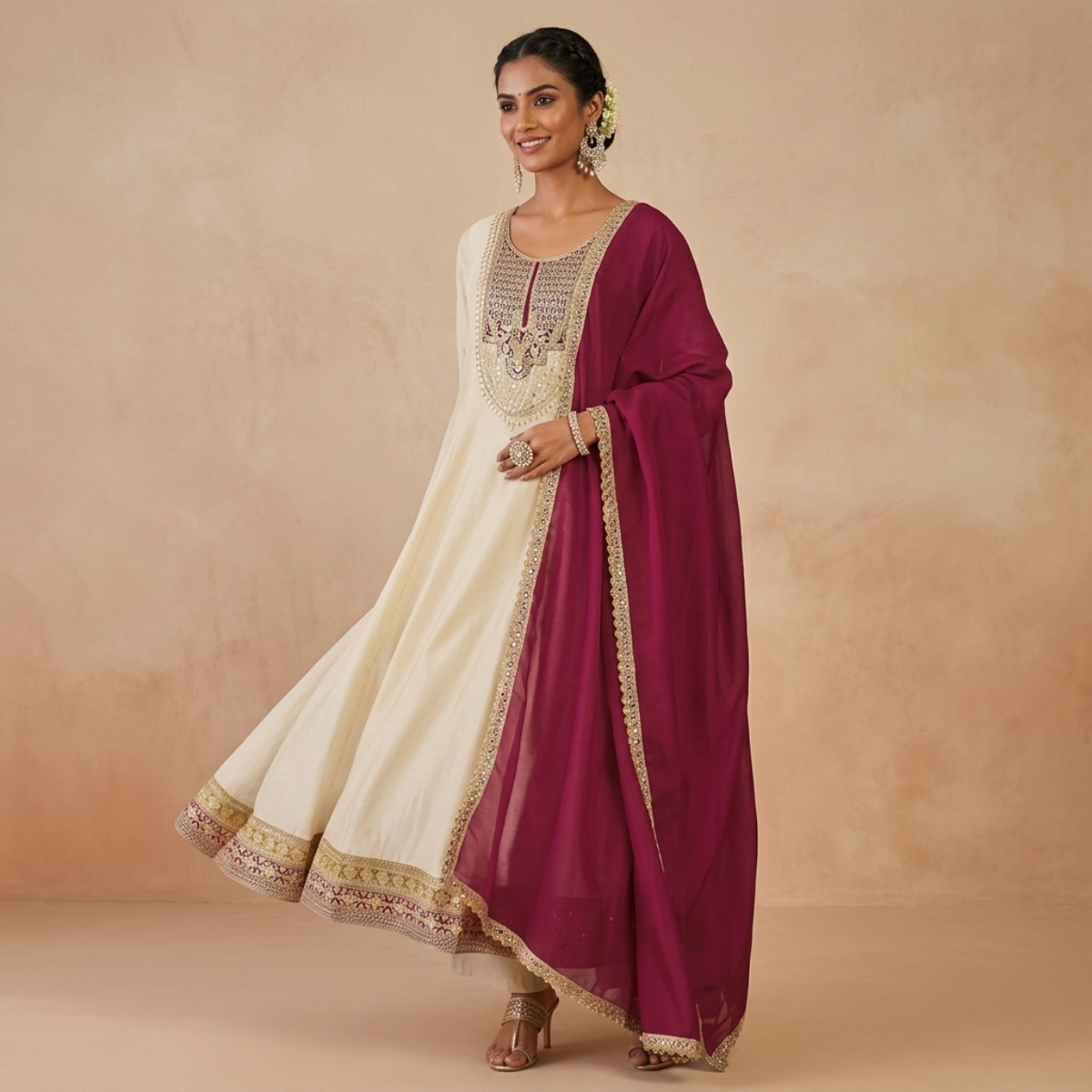 Pack Of 3 Kurta Set with Dupatta (KS-3)