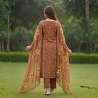 3 Combo Set Included Kurta, Pants & Dupatta with elegant prints | KS-02
