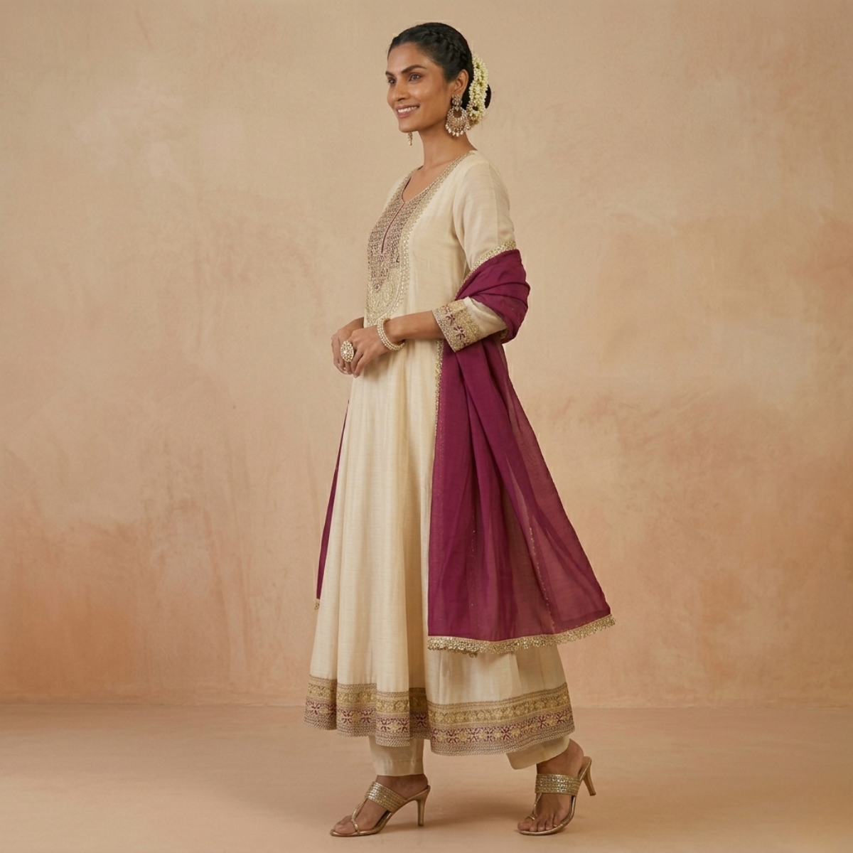 Pack Of 3 Kurta Set with Dupatta (KS-3)
