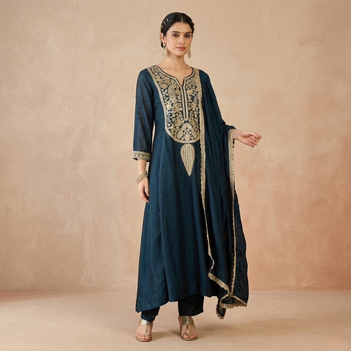 Pack Of 3 Kurta Set with Dupatta (KS-3)