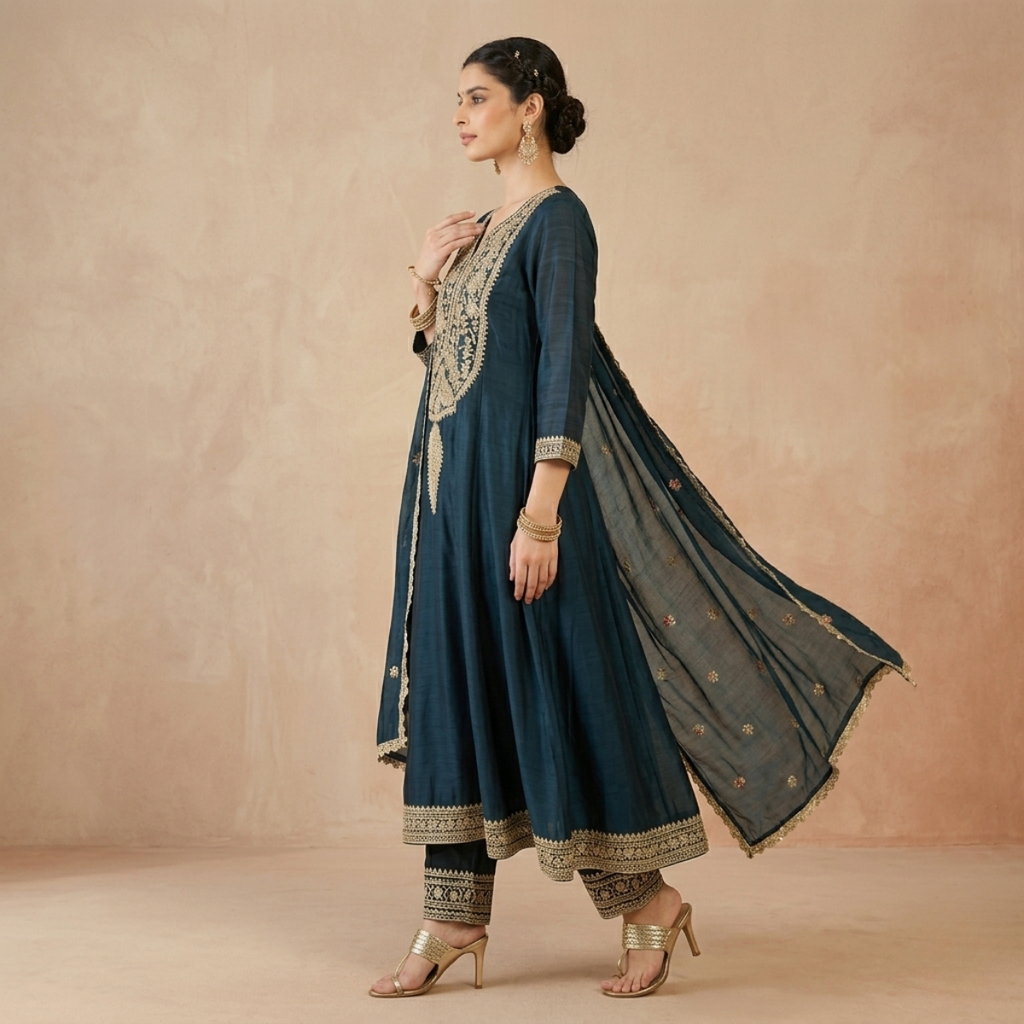 Pack Of 3 Kurta Set with Dupatta (KS-3)