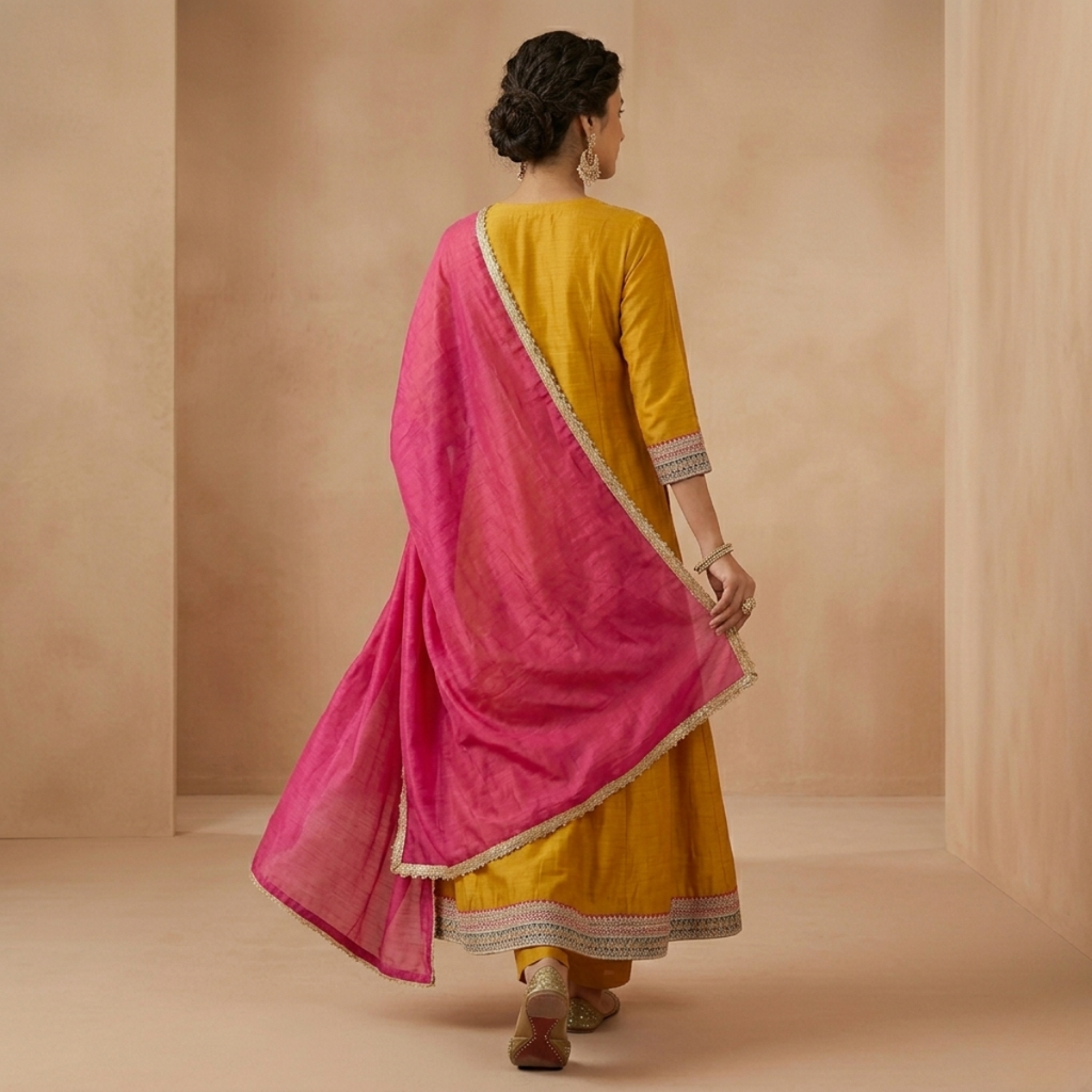 Pack Of 3 Kurta Set with Dupatta (KS-3)