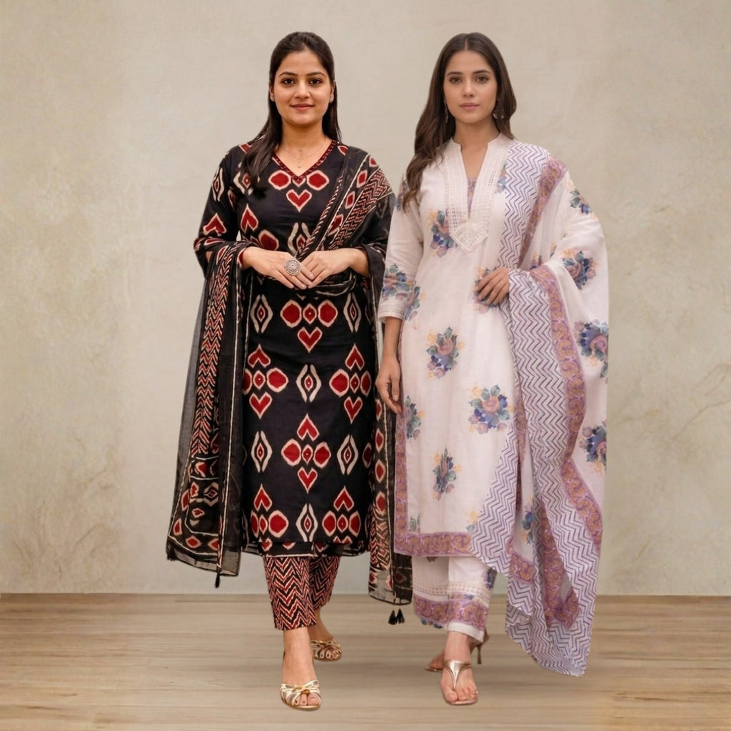 Women’s Kurta Set with Dupatta (KD-6)