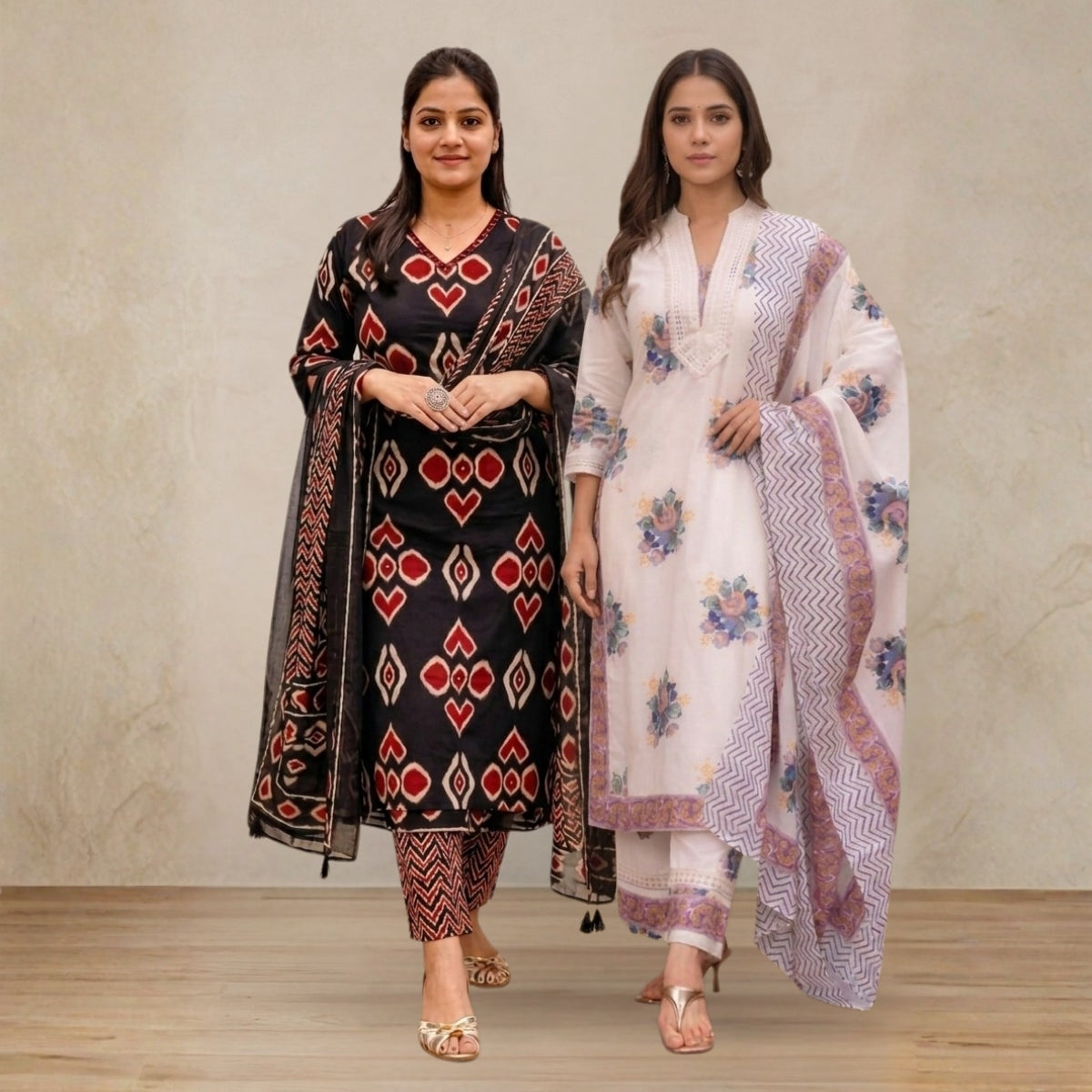 Women’s Kurta Set with Dupatta (KD-6)