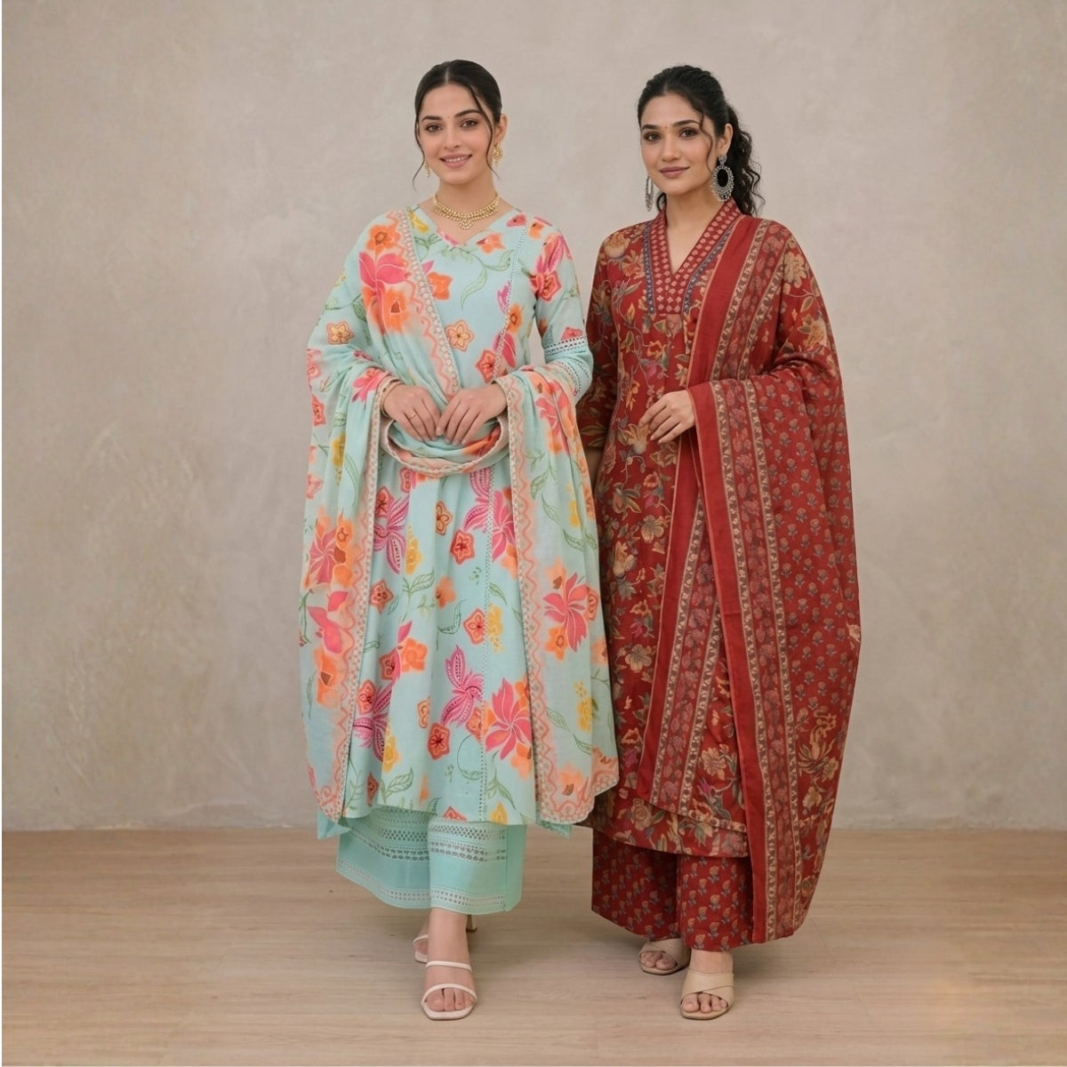 Women’s Kurta Set with Dupatta (KD-7)