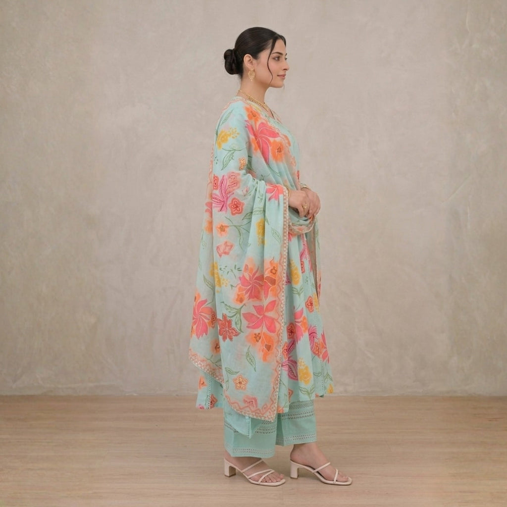 Women’s Kurta Set with Dupatta (KD-7)