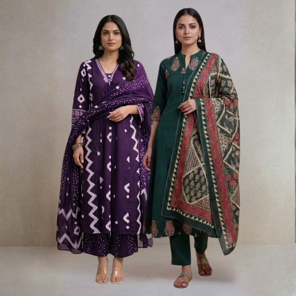 Women’s Kurta Set with Dupatta (KD-8)
