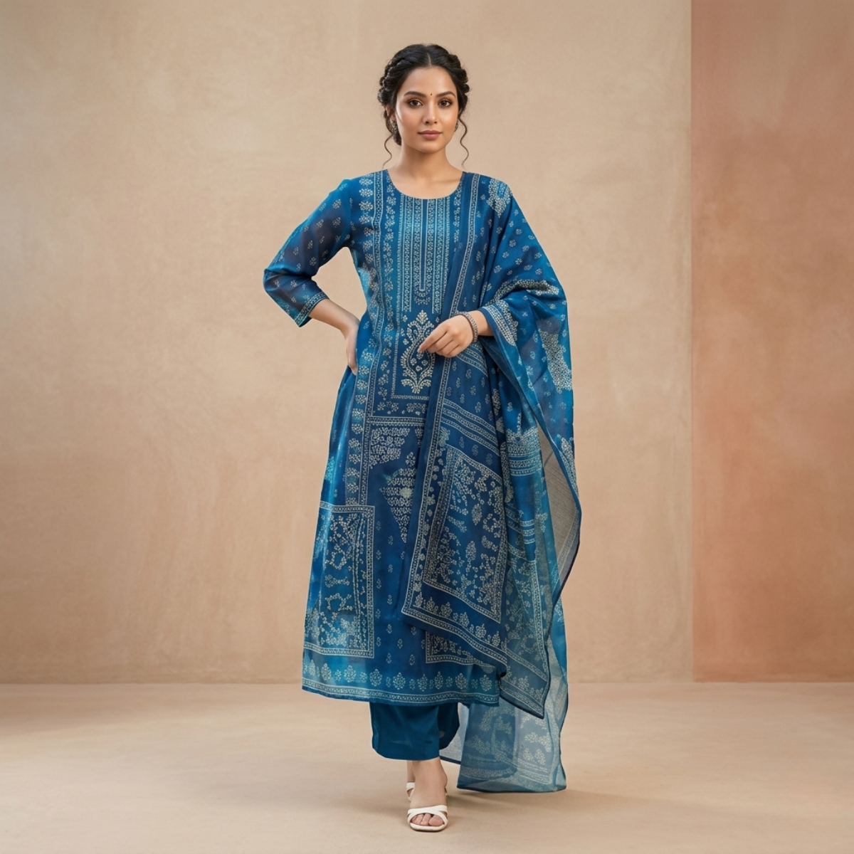 Pack Of 3 Kurta Set with Dupatta (KS-5)