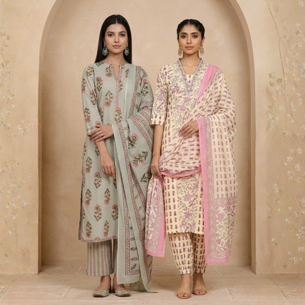 Women’s Kurta Set with Dupatta (KD-9)