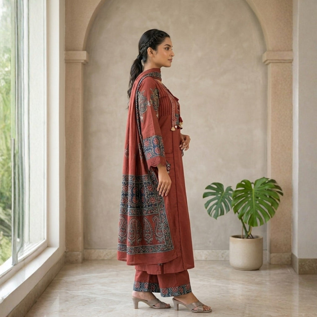 Women’s Kurta Set with Dupatta (KD-10)