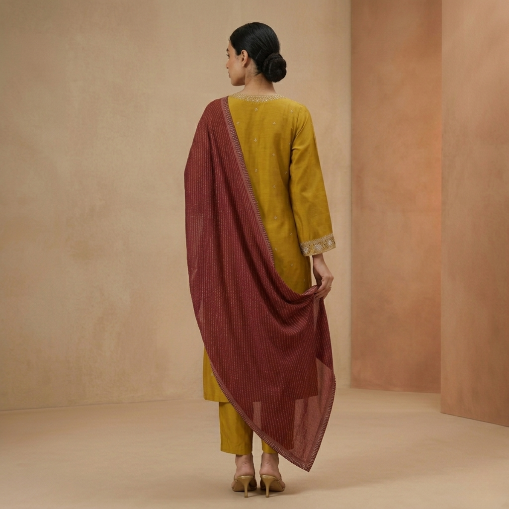 Pack Of 3 Kurta Set with Dupatta (KS-7)