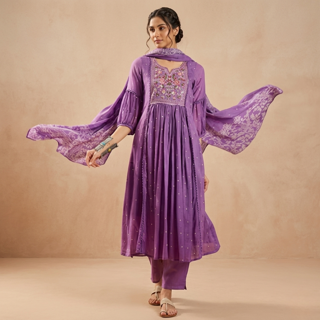 Pack Of 3 Kurta Set with Dupatta (KS-7)