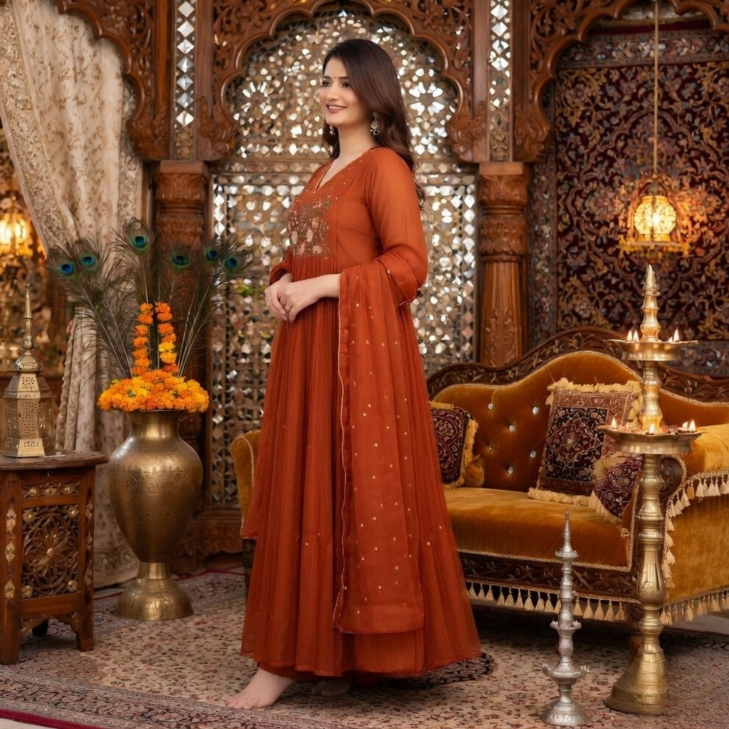 Pack of 3 Kurta Pant Set with Dupatta (DMK-2)