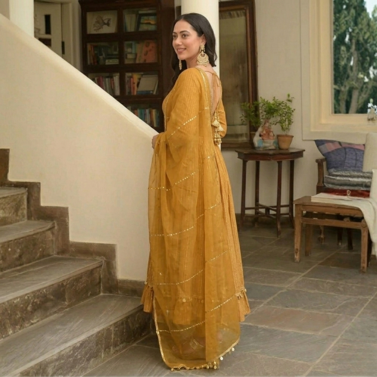 Pack of 3 Kurta Pant Set with Dupatta (DMK-1)