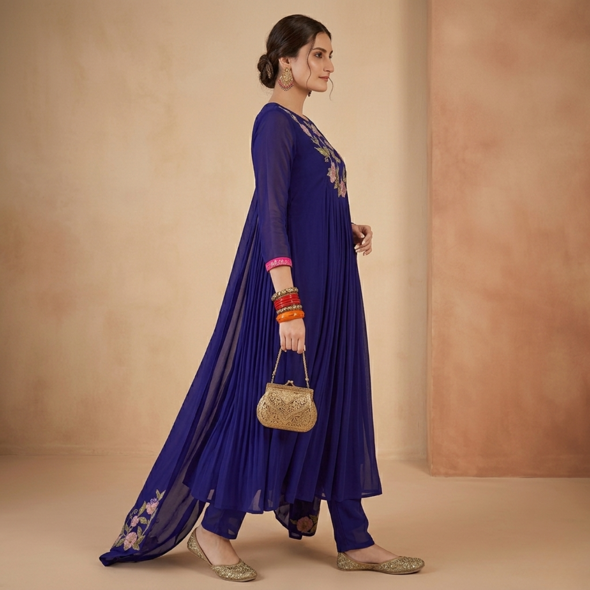 Pack Of 3 Kurta Set with Dupatta (KS-9)
