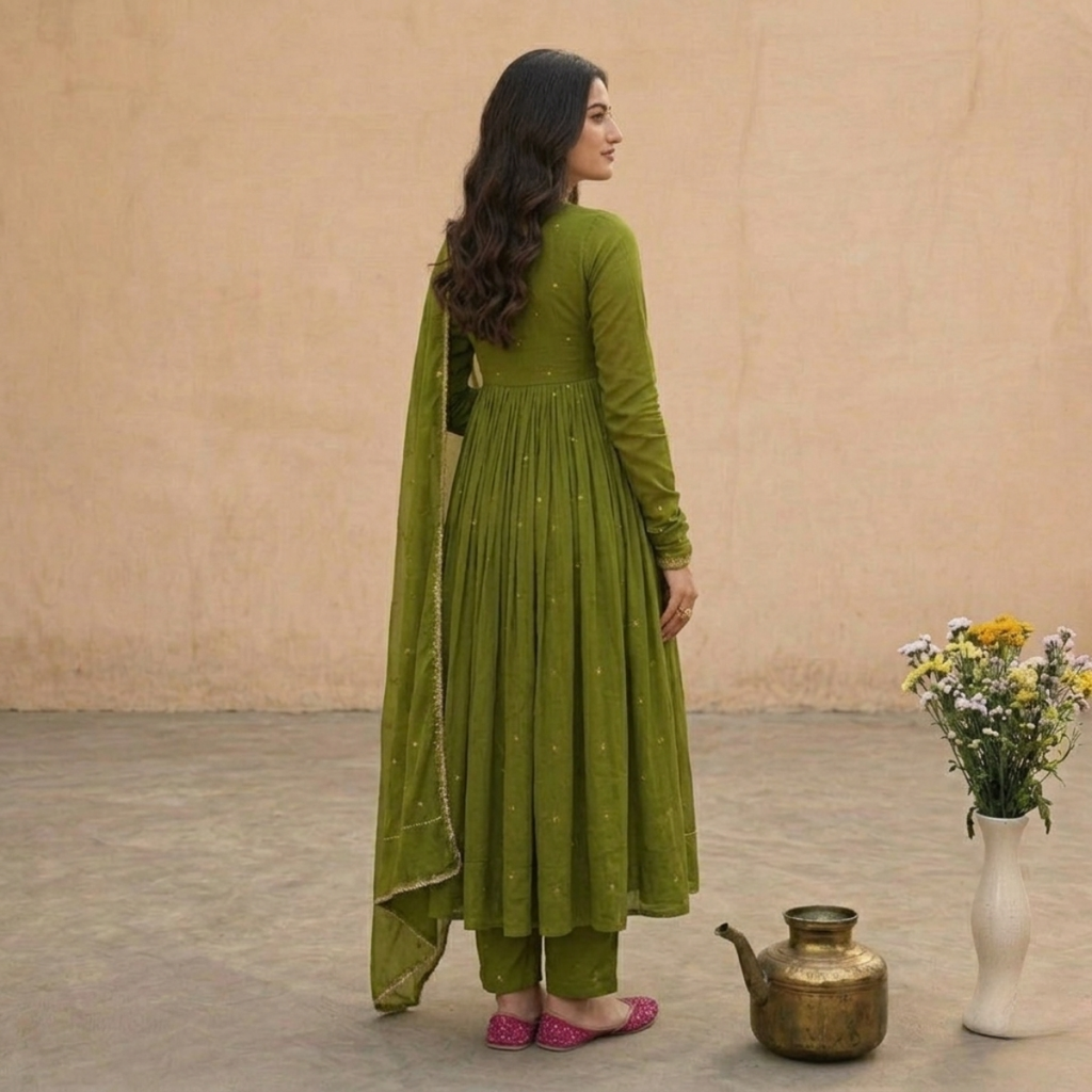Pack of 3 Kurta Pant Set with Dupatta (DMK-1)