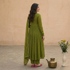 Pack of 3 Kurta Pant Set with Dupatta (DMK-1)