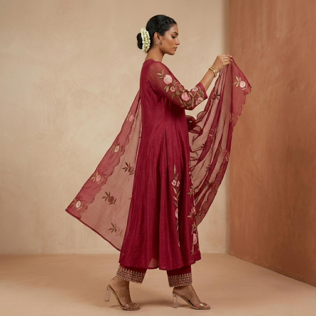 Pack Of 3 Kurta Set with Dupatta (KS-9)